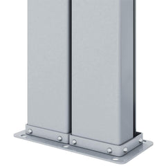 vidaXL Retractable Side Awning Black 200x1000 cm 6