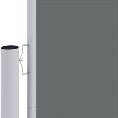 vidaXL Retractable Side Awning Anthracite 200x1000 cm 3