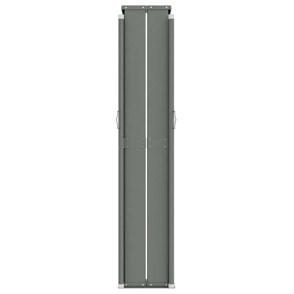 vidaXL Retractable Side Awning Red 220x1000 cm 4