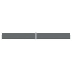 vidaXL Retractable Side Awning Anthracite 117x1200 cm 2