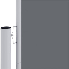 vidaXL Retractable Side Awning Anthracite 117x1200 cm 3