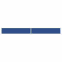 vidaXL Side Awning | Blue | Steel | 117 x 1200 cm |  Retractable  | Awnings 2