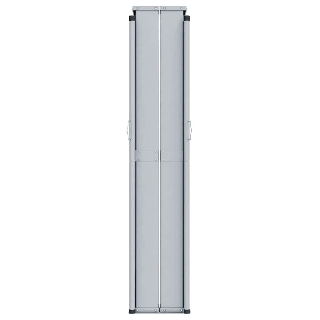 vidaXL Retractable Side Awning Brown 180x1200 cm 4