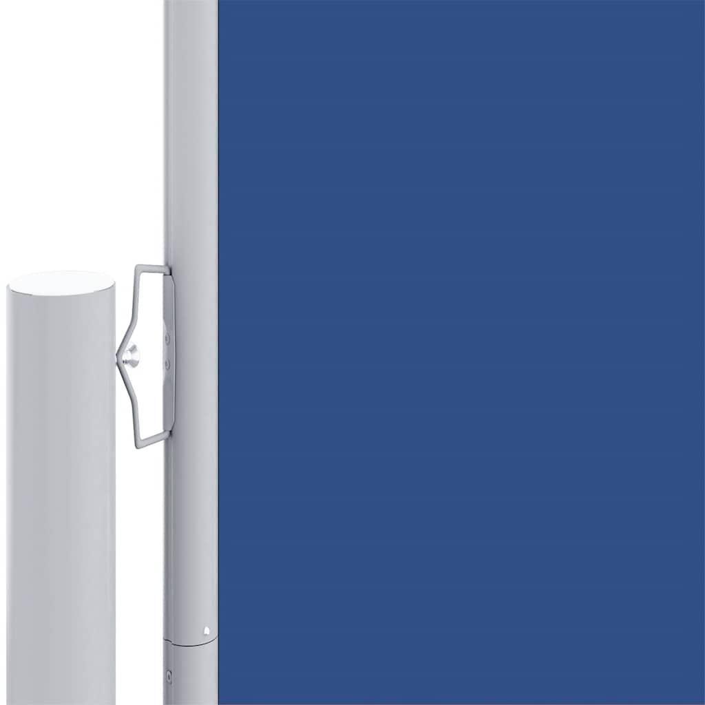 vidaXL Retractable Side Awning Blue 180x1200 cm 3