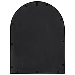 vidaXL Mirror Black 60x45 cm Iron for Indoor Use 4