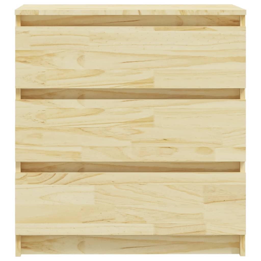 vidaXL Bedside Cabinets 2 pcs 60x36x64 cm Solid Pinewood 6