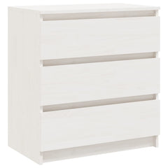 vidaXL Bedside Cabinets 2 pcs White 60x36x64 cm Solid Pinewood 5