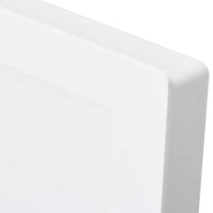 vidaXL Shower Niche with 2 Compartments High Gloss White 41x69x9 cm 4