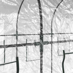Greenhouse with Frame 160 x 200 x 192.5 cm PVC Transparent 400 cm