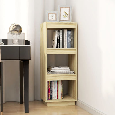 Book Cabinet/Room Divider 40x35x103 cm Solid Pinewood