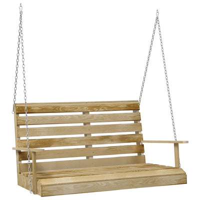 Swing Bench 110 cm Impregnated Pinewood