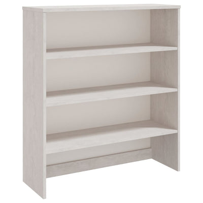 Top for Highboard HAMAR White 90x30x100cm Solid Wood Pine