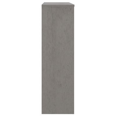 Top for Highboard HAMAR Light Grey 90x30x100cm Solid Wood Pine