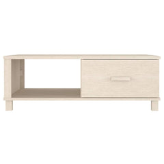 vidaXL Coffee Table | Honey brown | Solid pinewood, MDF | 100x55x35 cm 5