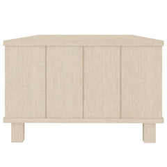 vidaXL Coffee Table | Honey brown | Solid pinewood, MDF | 100x55x35 cm 6