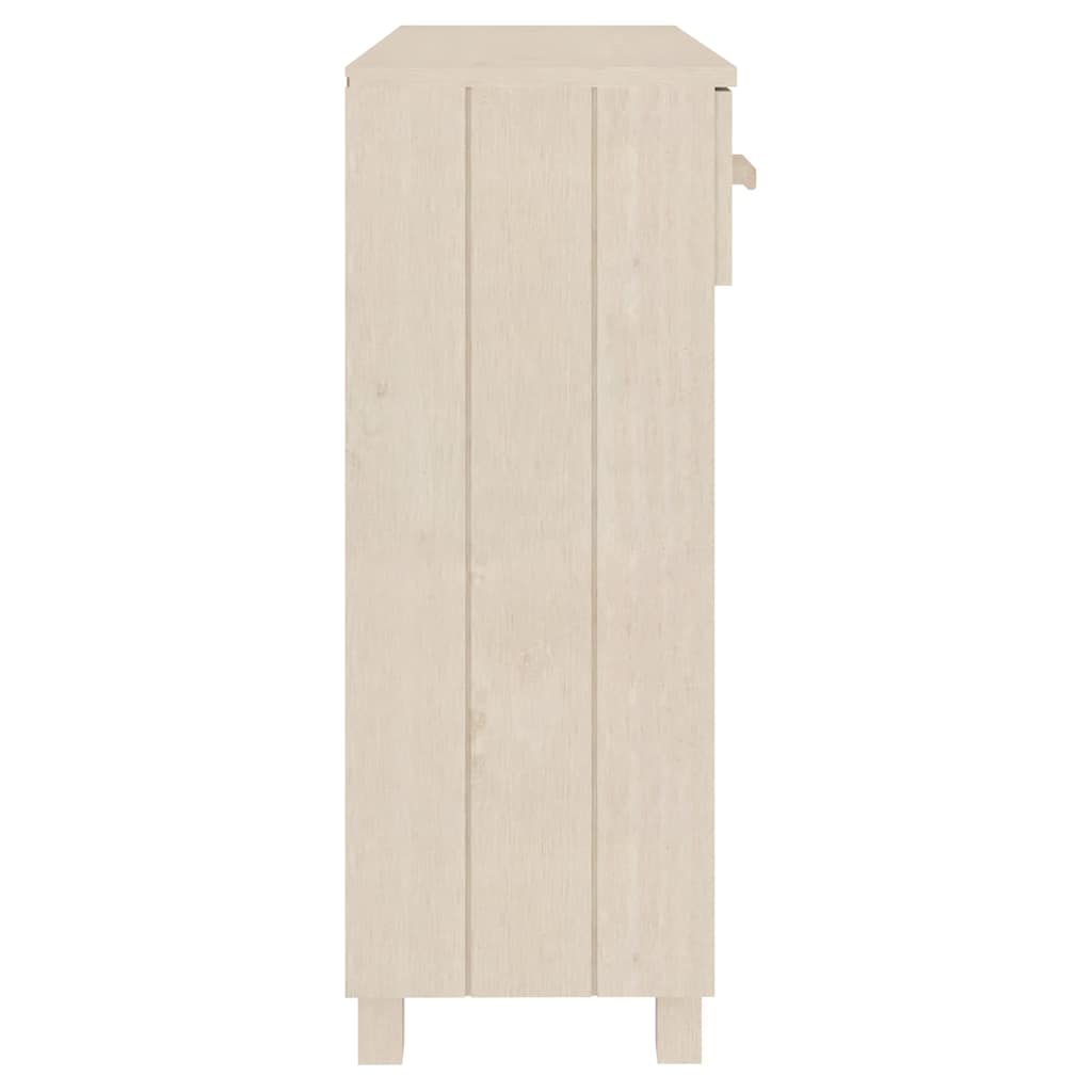 vidaXL Console Table | Honey brown | Solid pine wood, MDF | Medium 6