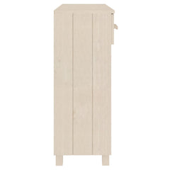 vidaXL Console Table | Honey brown | Solid pine wood, MDF | Medium 6