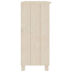 vidaXL Sideboard | Honey Brown | Solid Pine Wood, MDF | Medium | Rectangular 4
