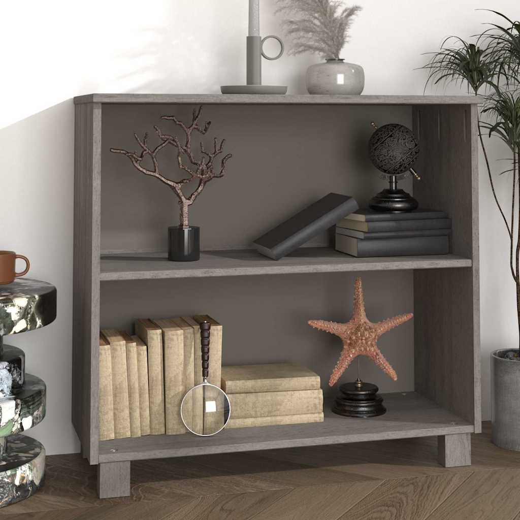 vidaXL Sideboard | Light Grey | Solid pine wood, MDF | Medium | Sideboard 1