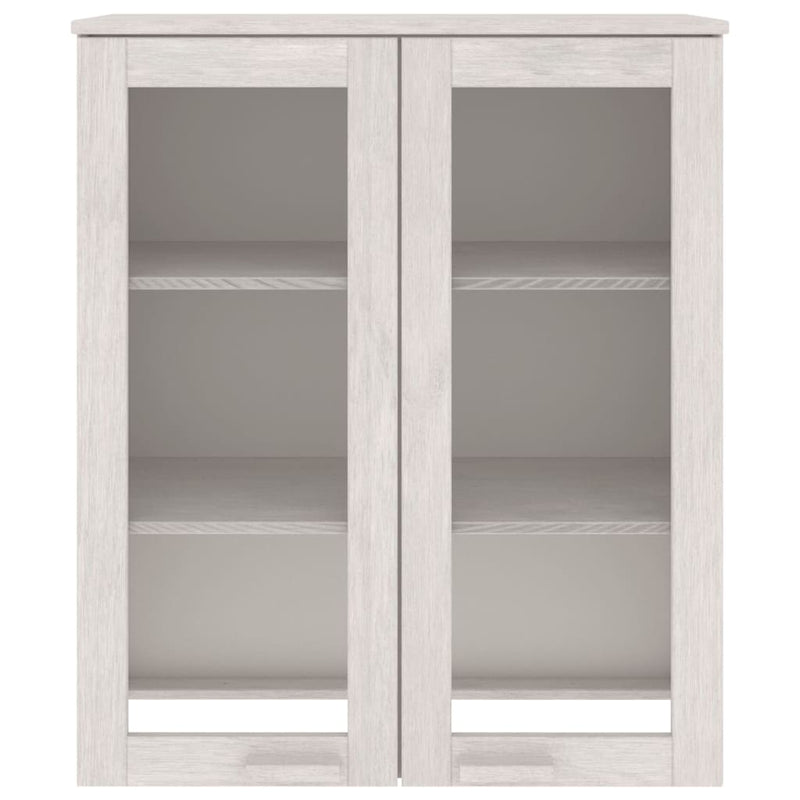 Top for Highboard HAMAR White 85x35x100 cm Solid Wood Pine