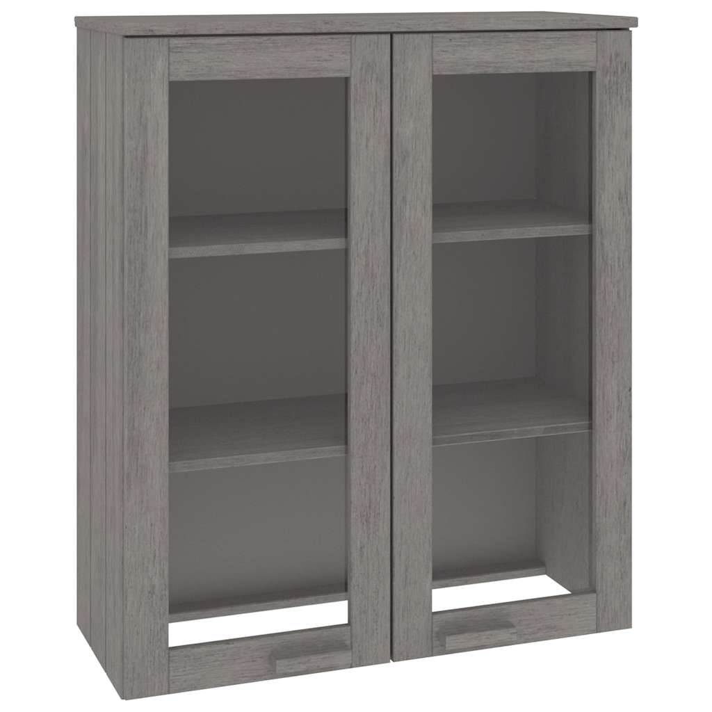Top for Highboard"HAMAR" 85x35x100cm Solid Wood Pine Light grey