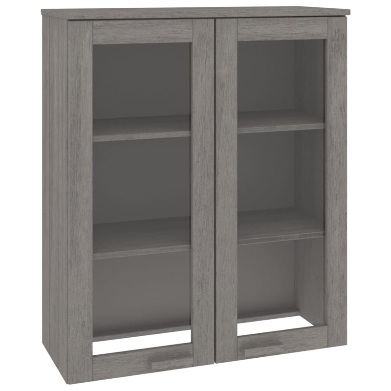 Top for Highboard HAMAR Light Grey 85x35x100cm Solid Wood Pine