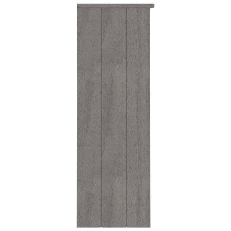 Top for Highboard HAMAR Light Grey 85x35x100cm Solid Wood Pine