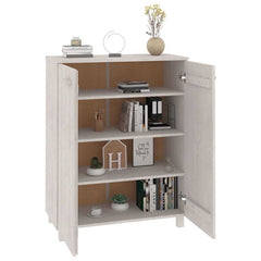 vidaXL Shoe Cabinet | White | Solid pine wood, MDF | Medium | Shoe Cabinet 6