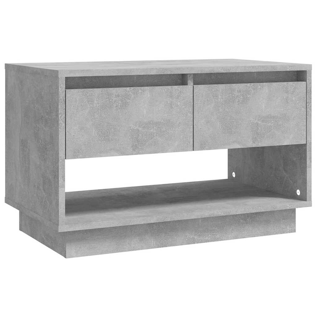 vidaXL TV Cabinet | Concrete Grey | Engineered Wood | Medium | TV Cabinet 2