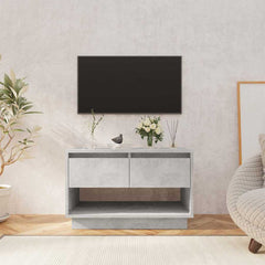 vidaXL TV Cabinet | Concrete Grey | Engineered Wood | Medium | TV Cabinet 1