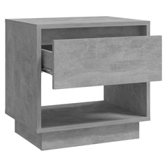 vidaXL Bedside Cabinet | Concrete Grey | Engineered Wood | 45x34x44 cm 4