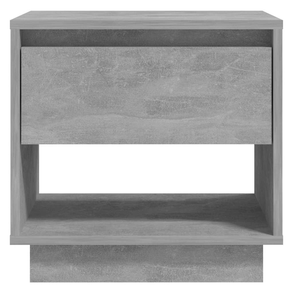 vidaXL Bedside Cabinet | Concrete Grey | Engineered Wood | 45x34x44 cm 5