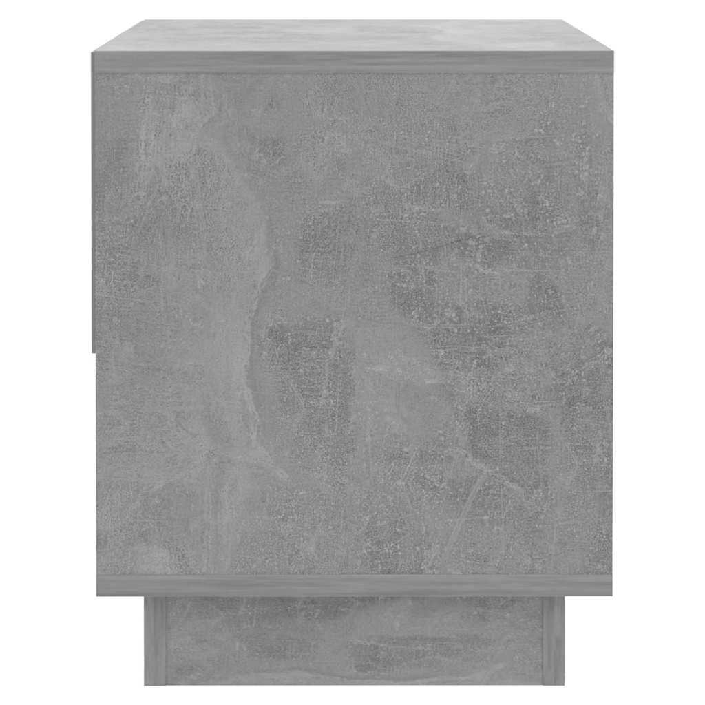 vidaXL Bedside Cabinet | Concrete Grey | Engineered Wood | 45x34x44 cm 6
