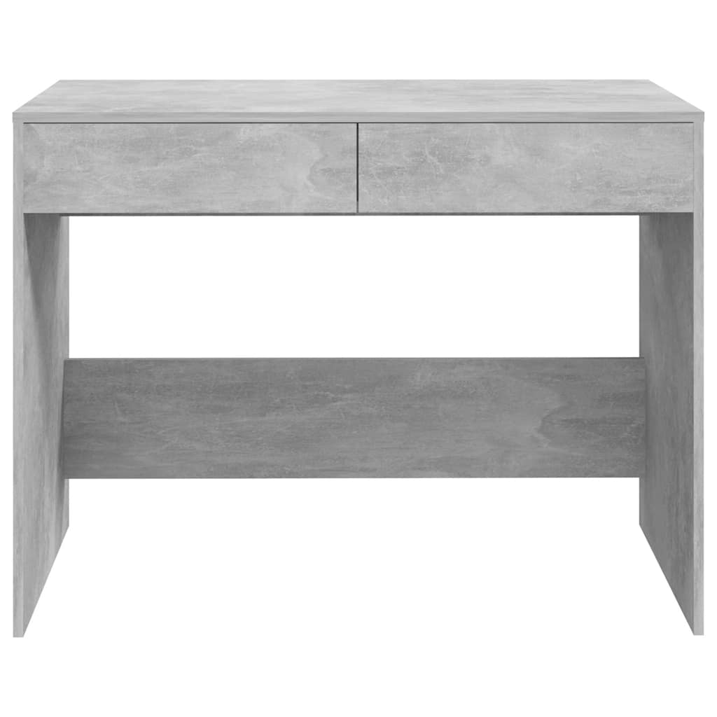 vidaXL Desk | Concrete grey | Engineered wood | Standard | Storage | Desk 5