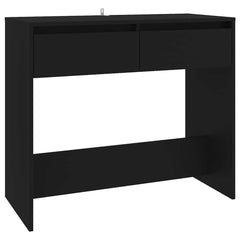 vidaXL Console Table | Black | Engineered wood, Steel | Medium | Console Table 2