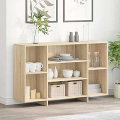 vidaXL Sideboard | Sonoma oak | Engineered wood | 120 x 30 x 75 cm | Sideboard 1