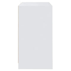 Sideboard 70x41x75 cm Engineered Wood White