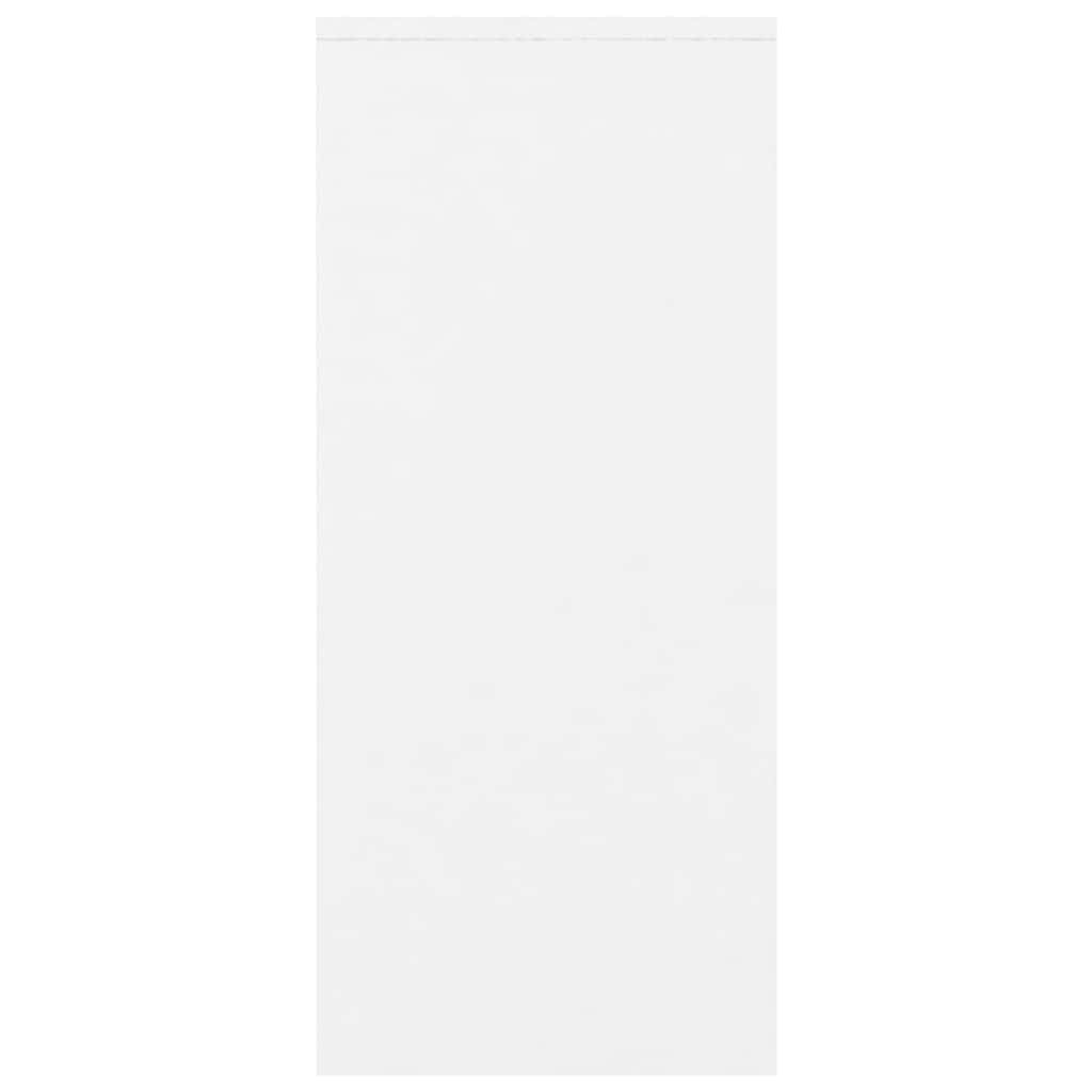 Sideboard 102x33x75 cm Engineered Wood White