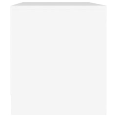 vidaXL TV Cabinet White 90x35x40 cm Engineered Wood 6