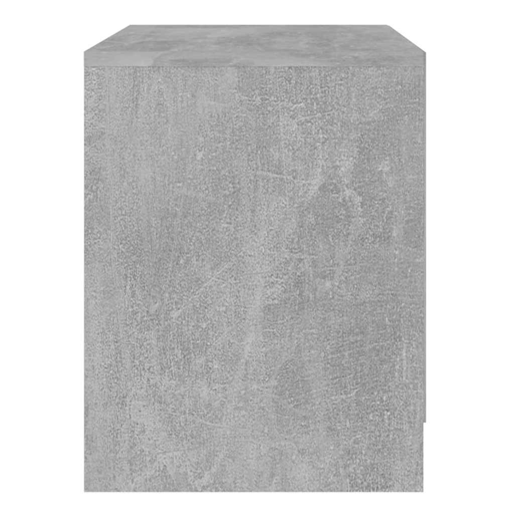 vidaXL Bedside Cabinet | Concrete grey | Engineered wood | Small 5