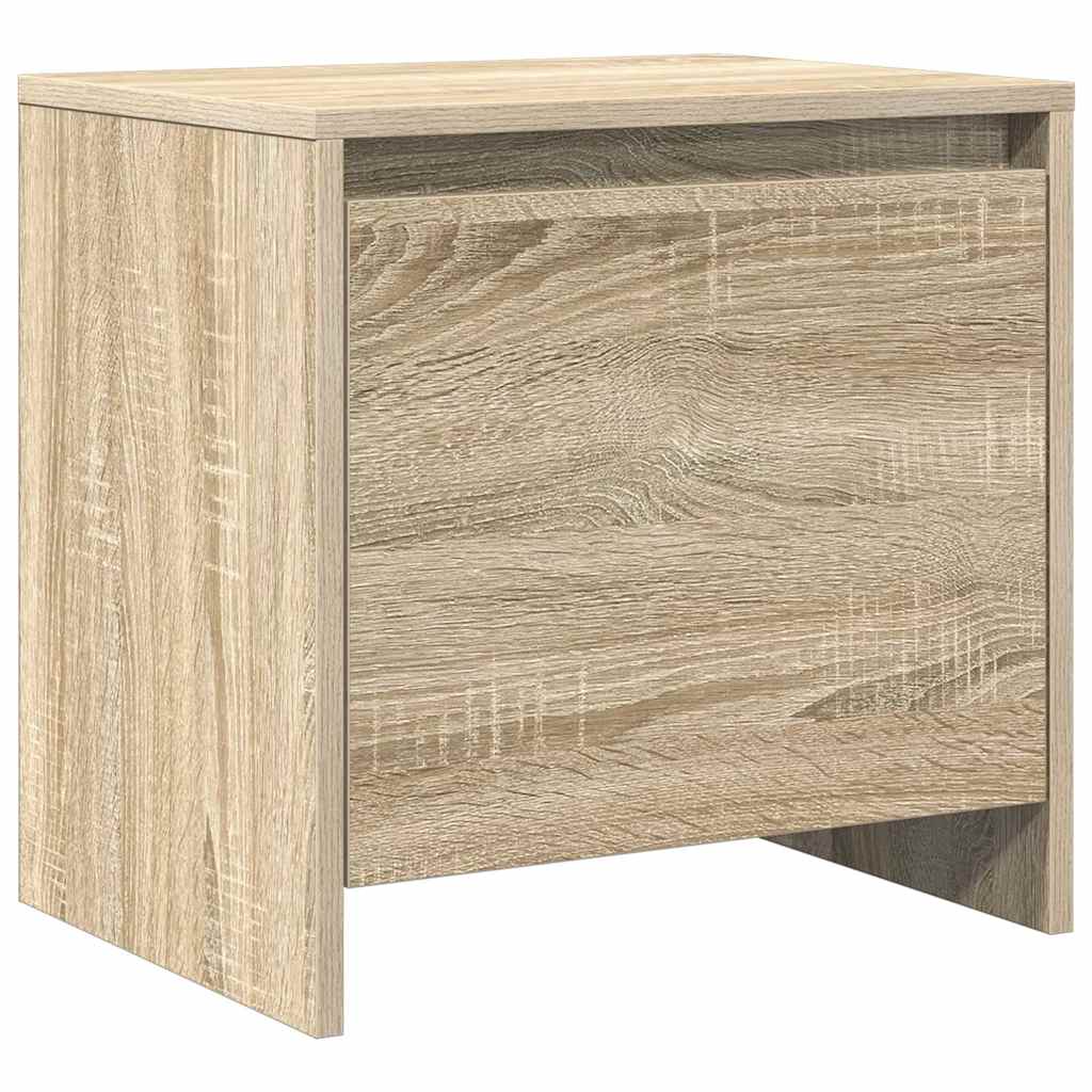 vidaXL Bedside Cabinet | Sonoma oak | Engineered wood 2
