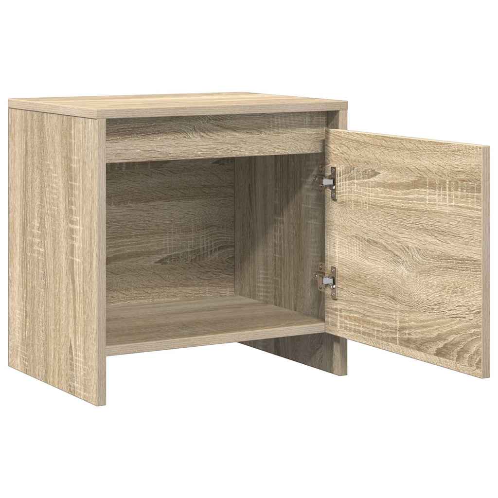 vidaXL Bedside Cabinet | Sonoma oak | Engineered wood 5