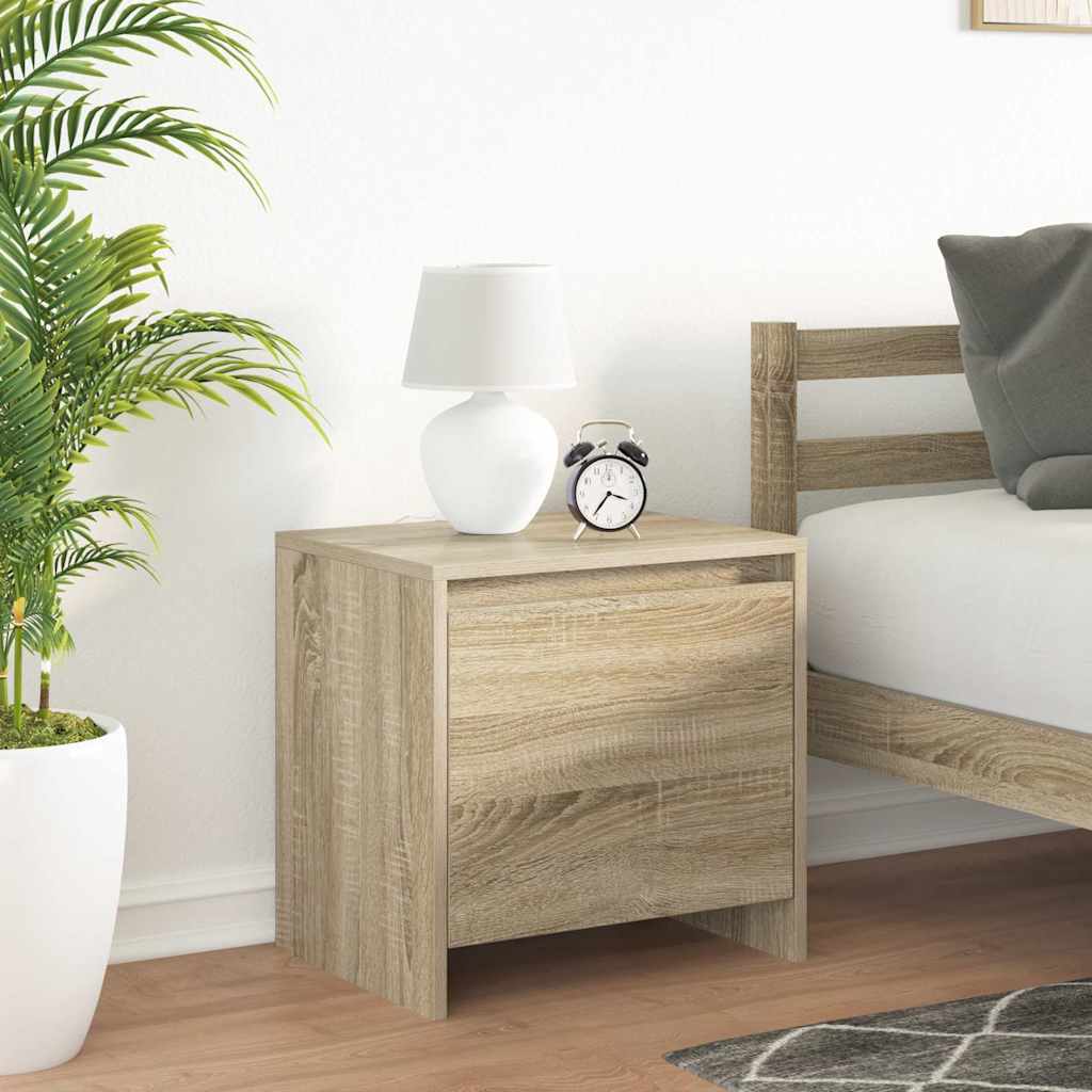 vidaXL Bedside Cabinet | Sonoma oak | Engineered wood 1