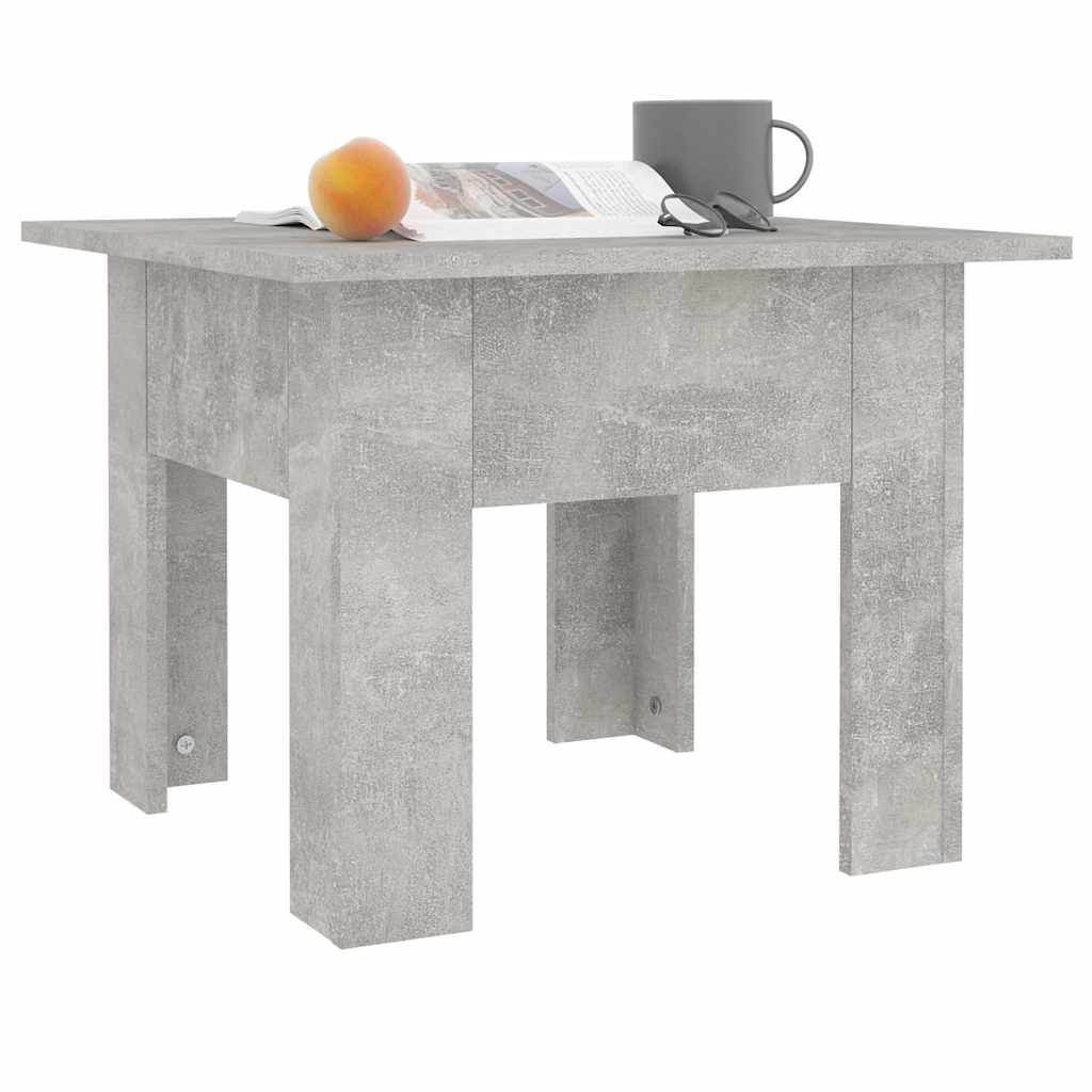 vidaXL Coffee Table | Concrete Grey | Engineered Wood | Small | Coffee Table 4