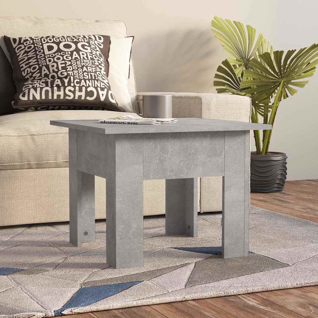 vidaXL Coffee Table | Concrete Grey | Engineered Wood | Small | Coffee Table 1
