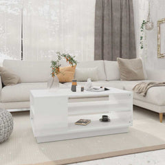 vidaXL Coffee Table Engineered Wood Depth 55 cm Width 102 cm