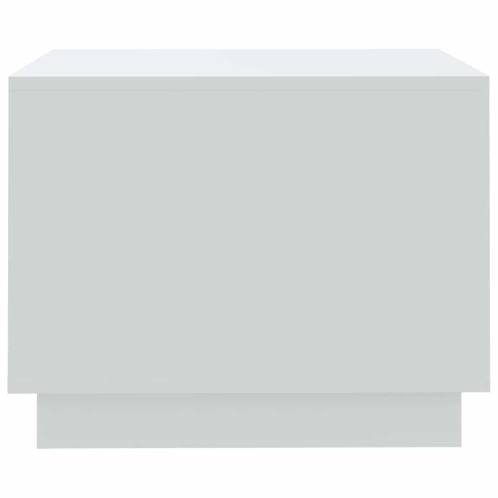 810289 vidaXL Coffee Table White 55x55x43 cm Engineered Wood 5