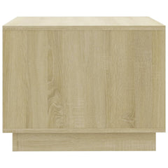 vidaXL Coffee Table Sonoma Oak 55x55x43 cm Engineered Wood 5