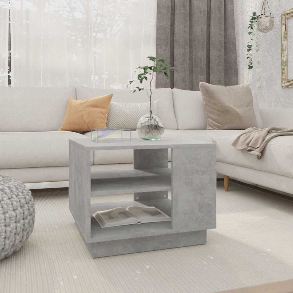 vidaXL Coffee Table Engineered Wood Depth 55 cm Width 55 cm
