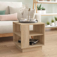 vidaXL Coffee Table Sonoma Oak 40x40x43 cm Engineered Wood 1